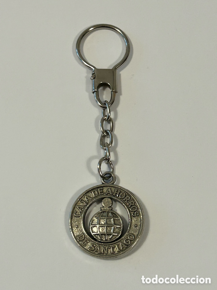 Coleccionismo de llaveros: LLAVERO CAJA DE AHORROS CONFEDERADA. SANTIAGO DE COMPOSTELA