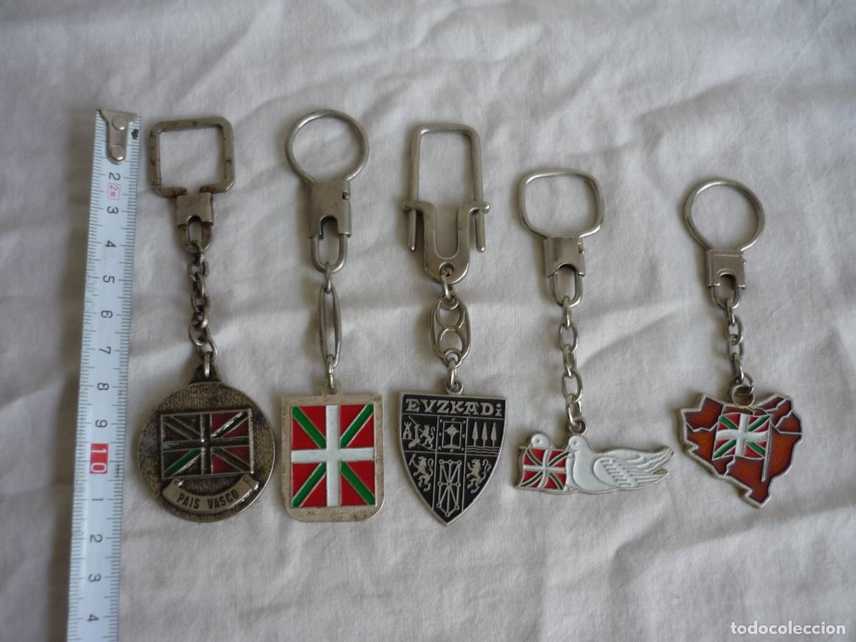 Coleccionismo de llaveros: 5 llaveros Pa&iacute;s Vasco Euzkadi - Foto 3