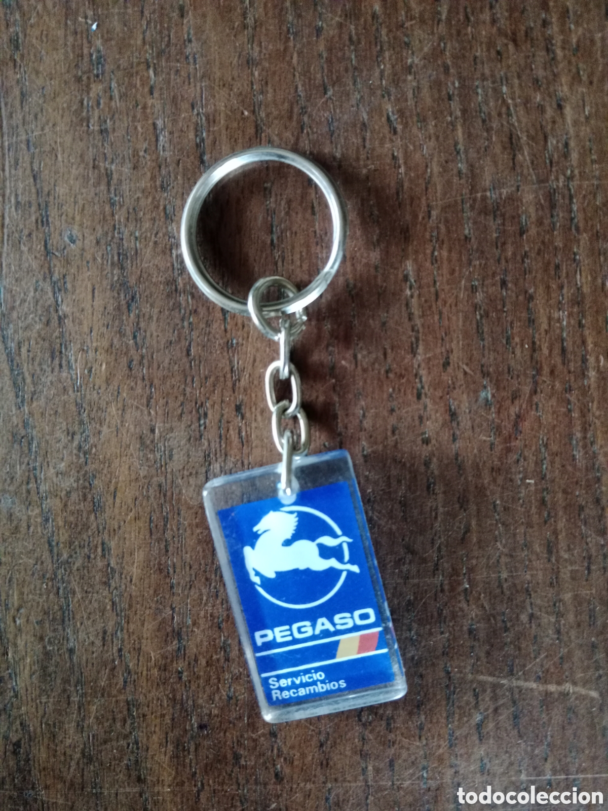 Sammlung von Schl&uuml;sselanh&auml;ngern: Llavero cami&oacute;n Pegaso Servico recambios