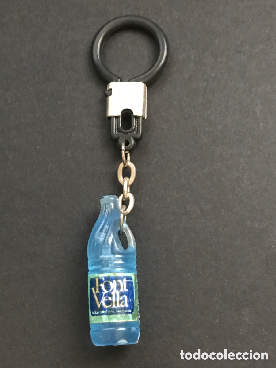 Coleccionismo de llaveros: FONT VELLA AGUA MINERAL BOTELLA PLASTICO - LLAVERO ORIGINAL - TEMA BEBIDAS