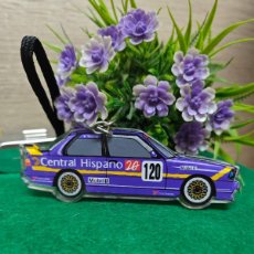 Coleccionismo de llaveros: LLAVERO CENTRAL HISPANO COCHE BMW M3 E30 CET JARAMA 1993