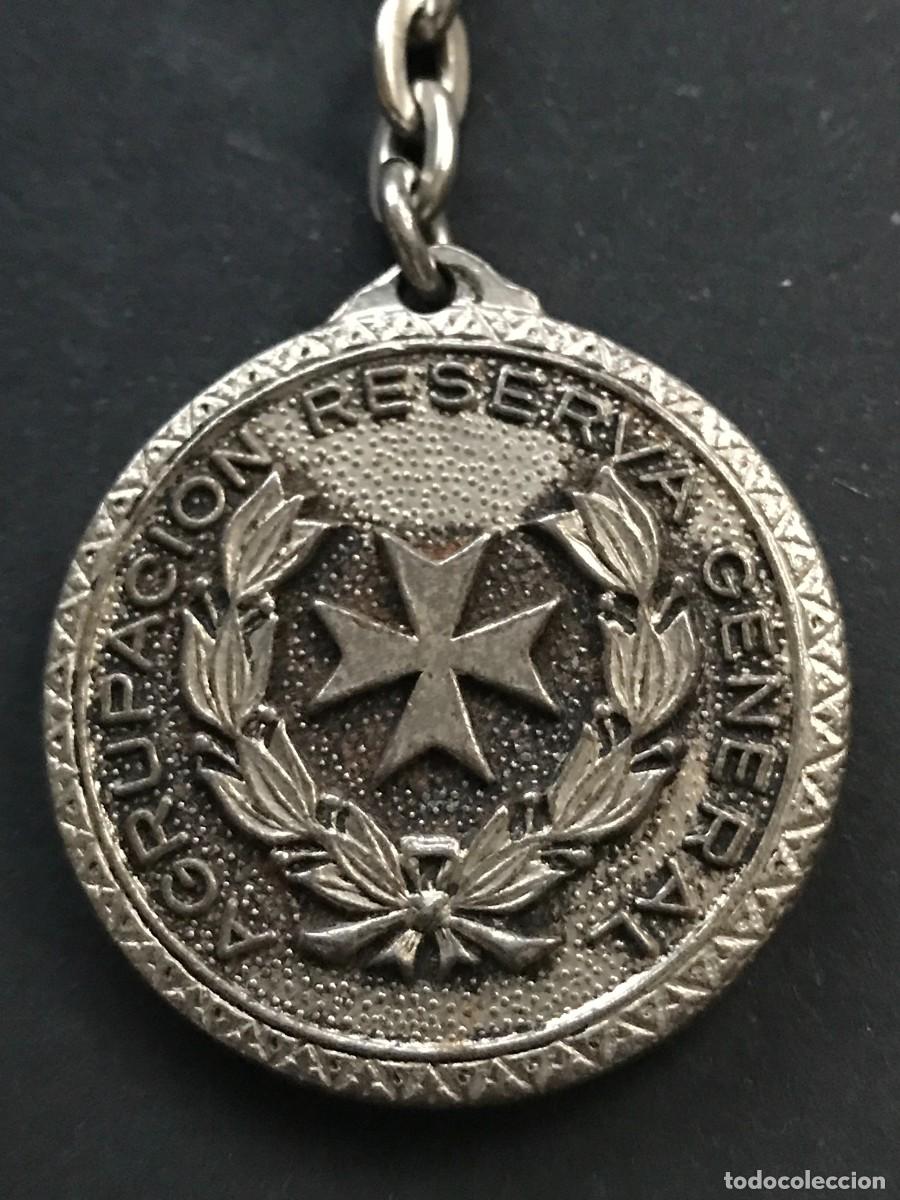 Sammlung von Schl&uuml;sselanh&auml;ngern: AGRUPACION RESERVA GENERAL EJERCITO - LLAVERO ORIGINAL - TEMATICA MILITAR