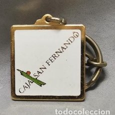 Coleccionismo de llaveros: LLAVERO DE METAL ESMATADO CAJA SAN FERNANDO - LLAV-24763 - B-920