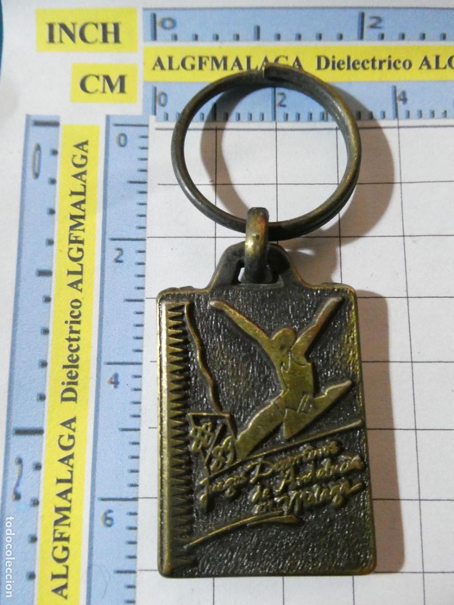 Coleccionismo de llaveros: LLAVERO DE DEPORTES. JUEGOS DEPORTIVOS DE ANDALUC&Iacute;A M&Aacute;LAGA 1988 1989