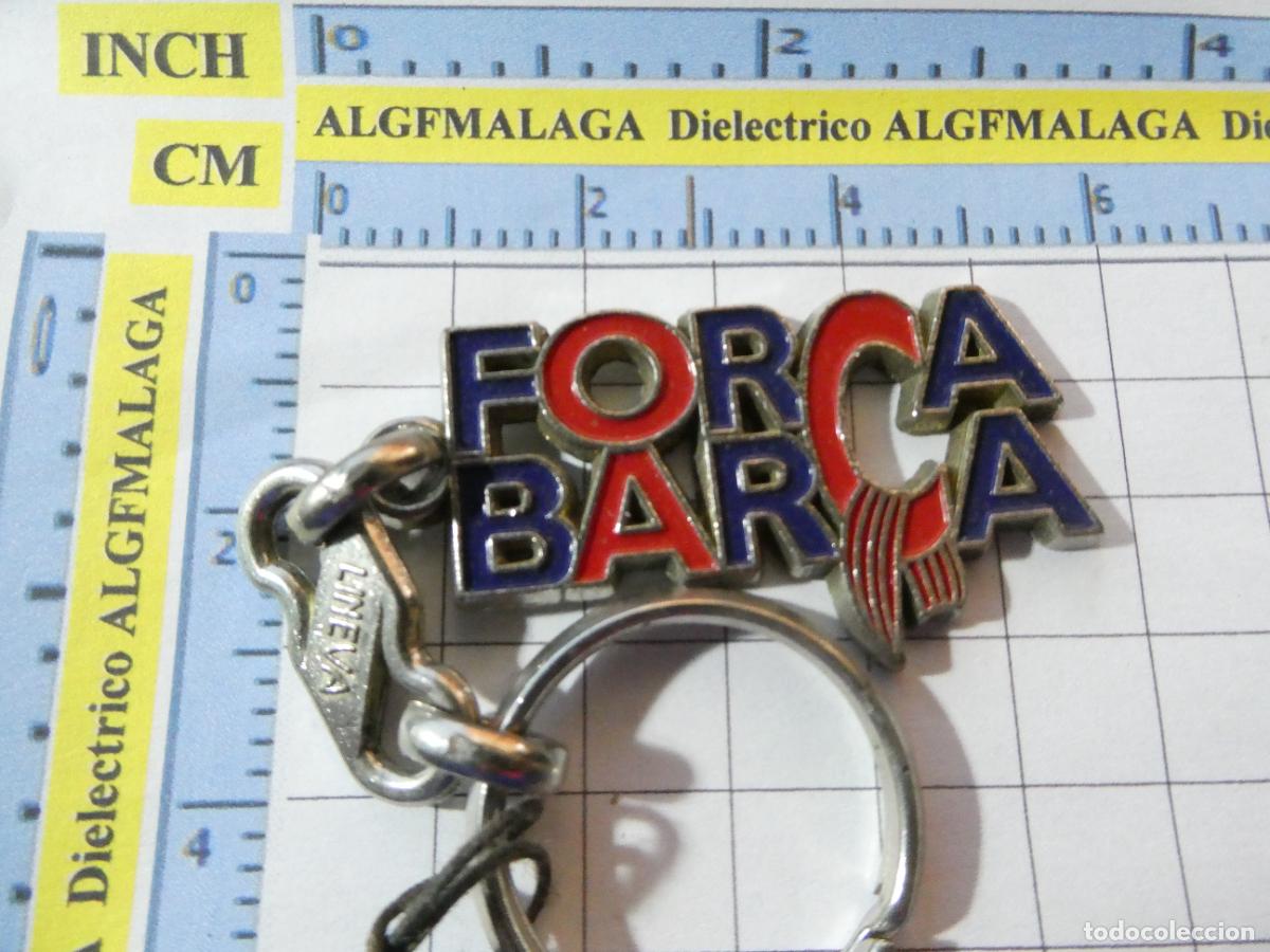 Coleccionismo de llaveros: LLAVERO DE DEPORTES. F&Uacute;TBOL. FC BARCELONA. FOR&Ccedil;A BAR&Ccedil;A