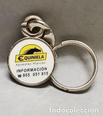Coleccionismo de llaveros: LLAVERO DE METAL ESMALTADO &euro; QUINIELA APUESTAS HIPICAS - LLAV-24817 - B-923