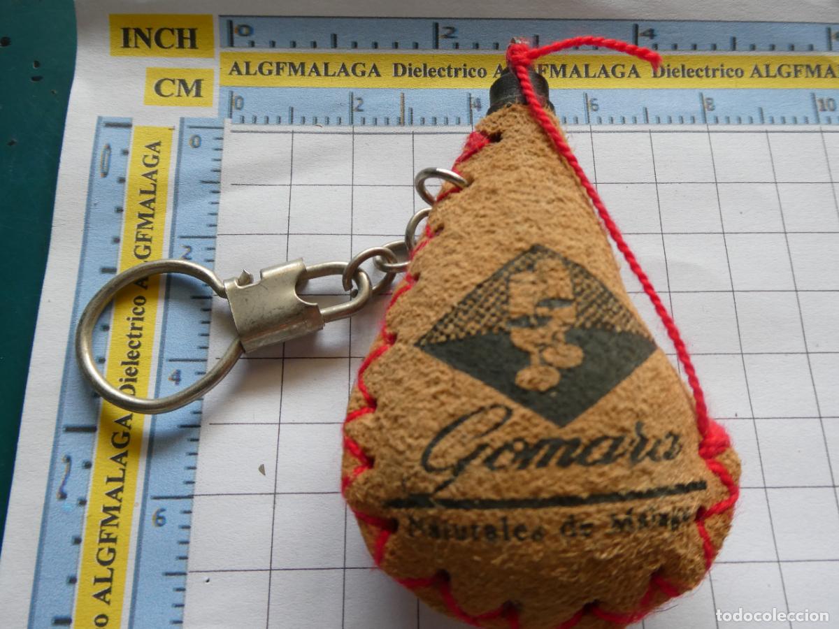 Colecionismo de porta-chaves: LLAVERO DE BEBIDAS. BOTA DE VINO VINOS GOMARA M&Aacute;LAGA