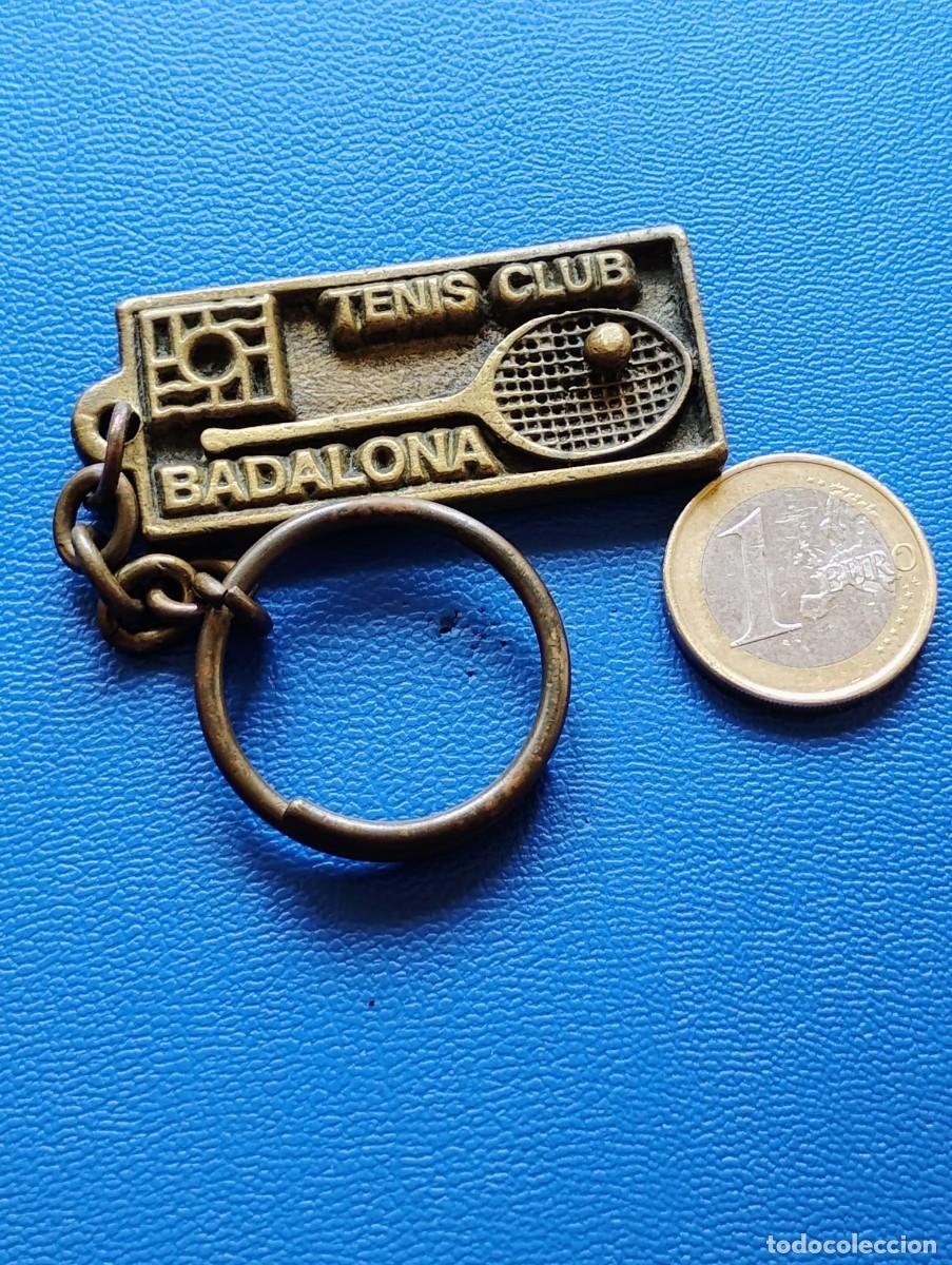 Coleccionismo de llaveros: ANTIGUO LLAVERO TENIS CLUB BADALONA - II LIGA FEMENINA 1982