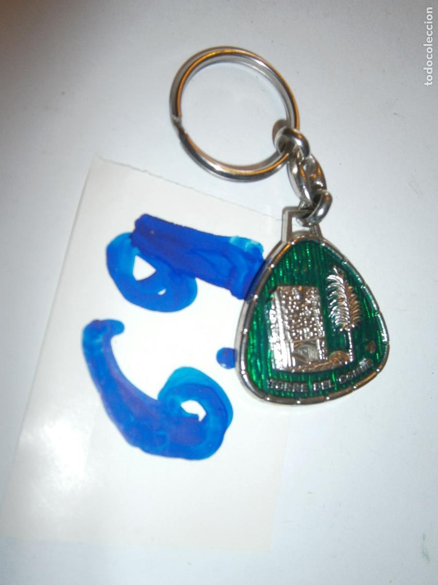 Collection of Keychains: ANTIGUO LLAVERO TORRE DEL CONDE - LA GOMERA