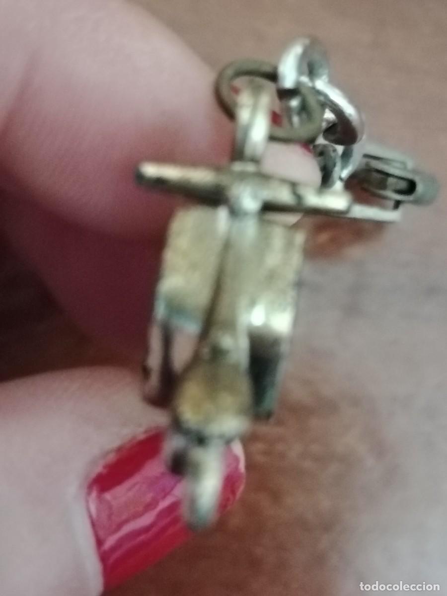 Coleccionismo de llaveros: Llavero antiguo moto vespa