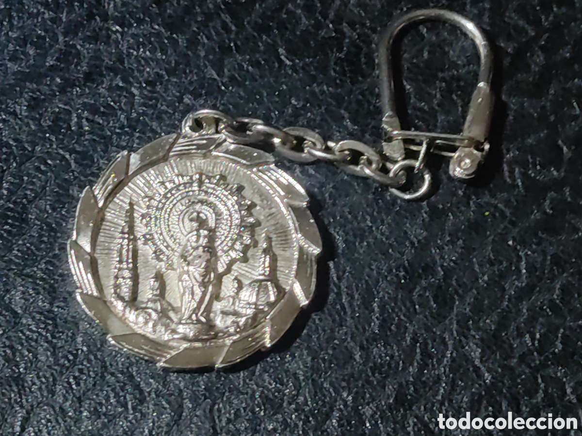 Coleccionismo de llaveros: Llavero virgen del Pilar. - Foto 1