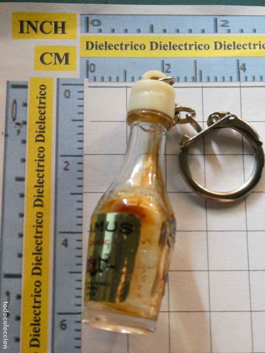 Coleccionismo de llaveros: LLAVERO DE BEBIDAS. BOTELLA DE COGNAC CAMUS - Foto 1