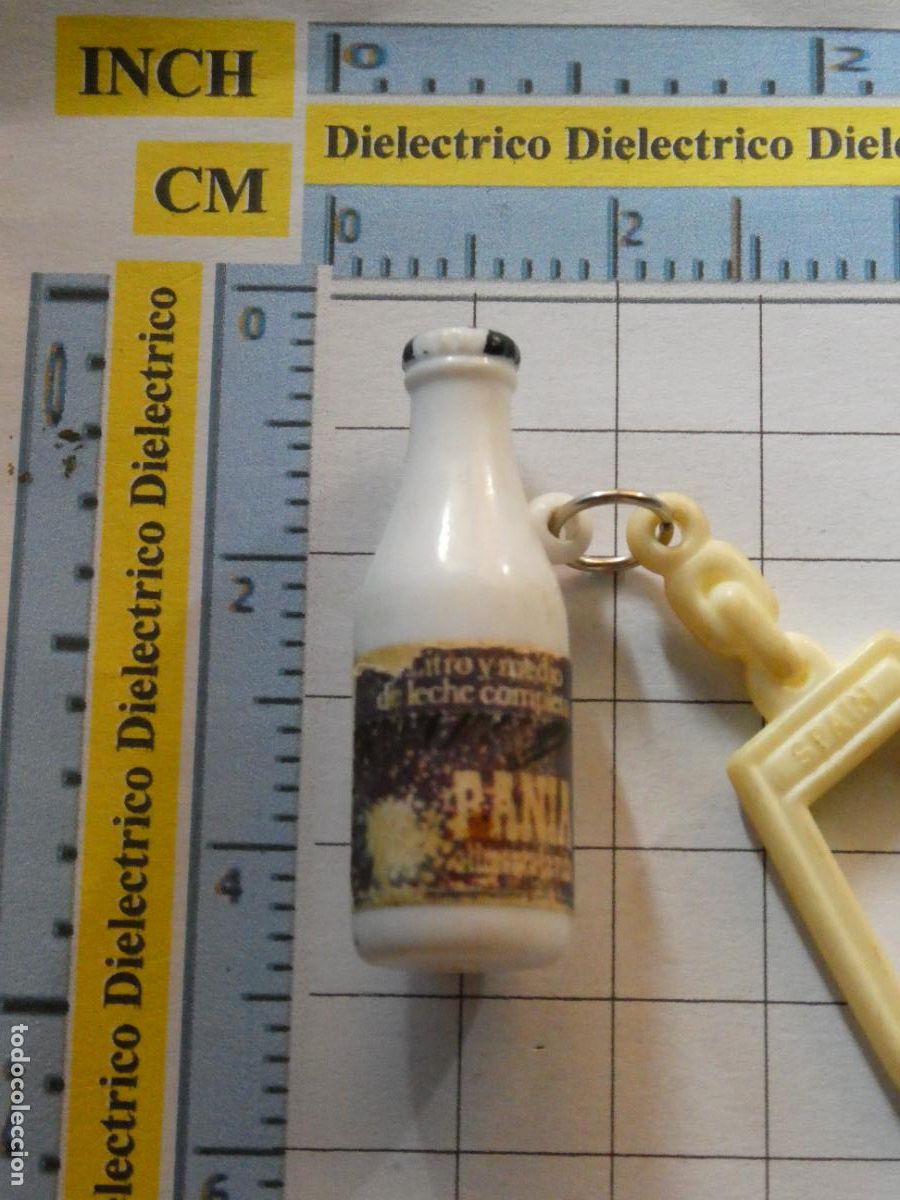 Coleccionismo de llaveros: LLAVERO DE BEBIDAS. BOTELLA DE LECHE RANIA