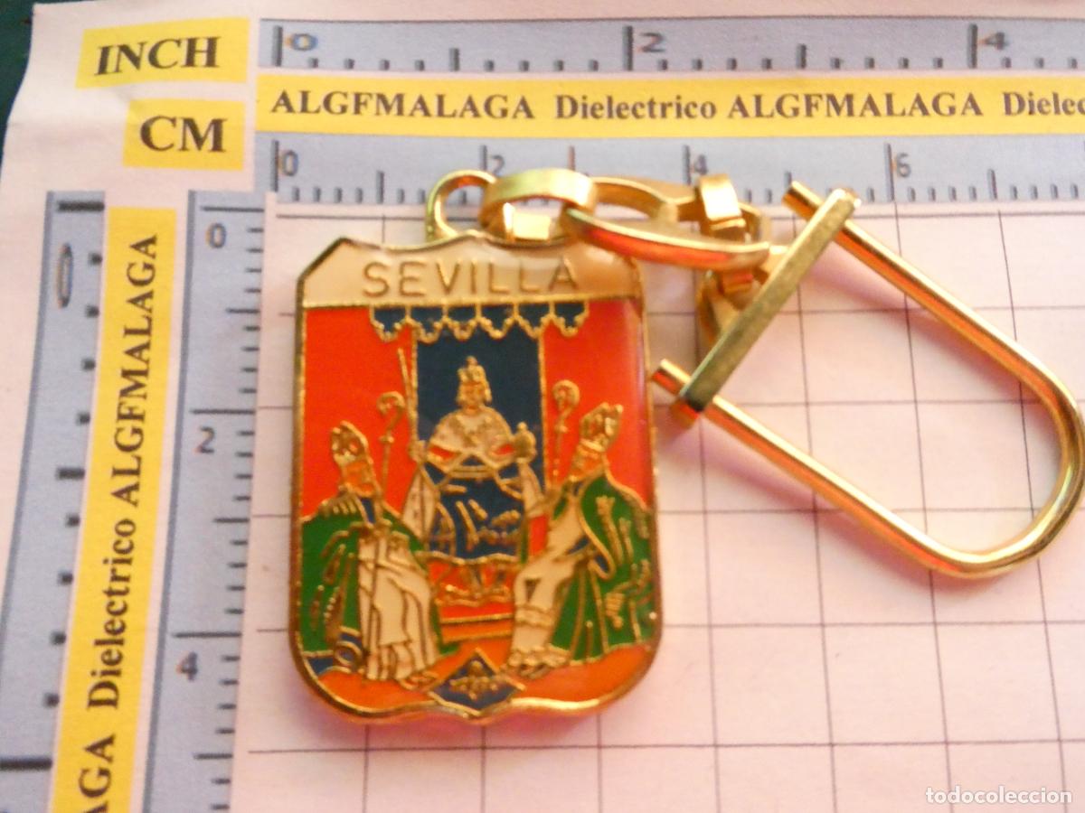 Coleccionismo de llaveros: LLAVERO DE TURISMO HER&Aacute;LDICA. ESCUDO HER&Aacute;LDICO SEVILLA GIRALDA
