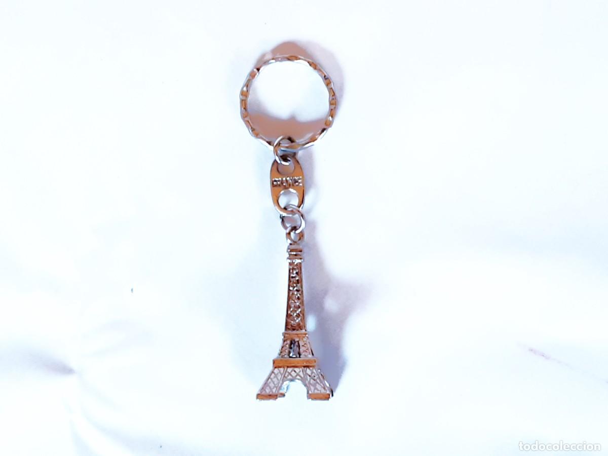 Coleccionismo de llaveros: LLAVERO TORRE EIFFEL RECUERDO DE PARIS - Foto 2