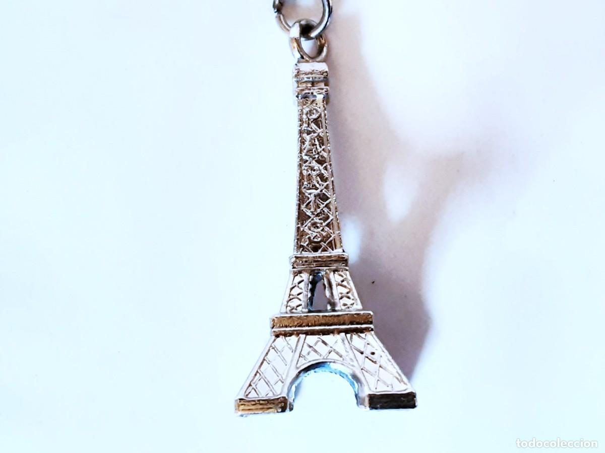 Coleccionismo de llaveros: LLAVERO TORRE EIFFEL RECUERDO DE PARIS - Foto 3