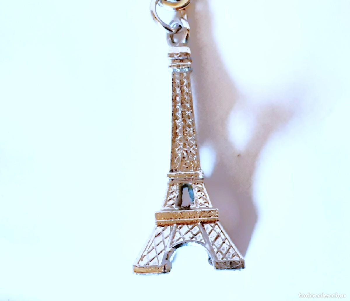 Coleccionismo de llaveros: LLAVERO TORRE EIFFEL RECUERDO DE PARIS - Foto 4