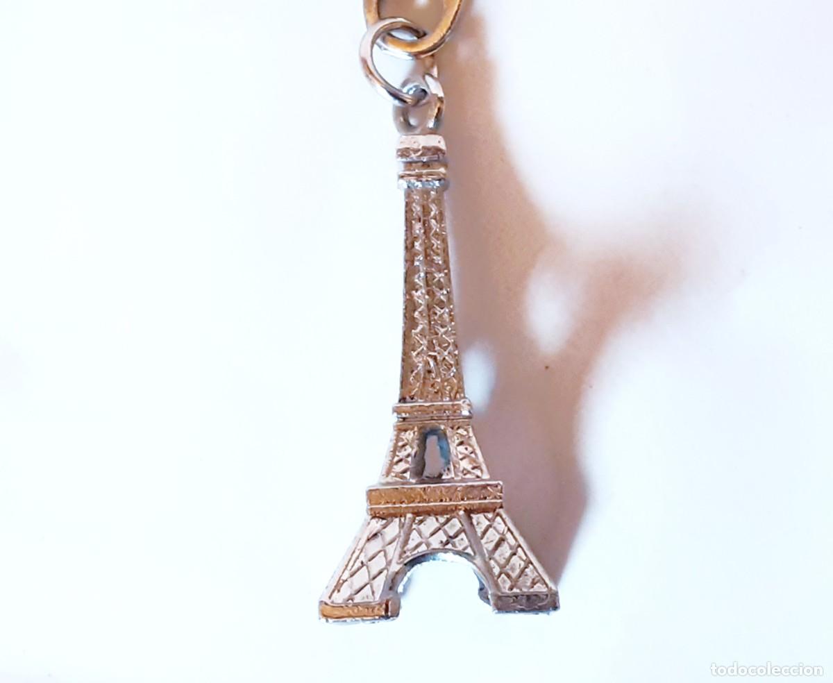 Coleccionismo de llaveros: LLAVERO TORRE EIFFEL RECUERDO DE PARIS - Foto 6
