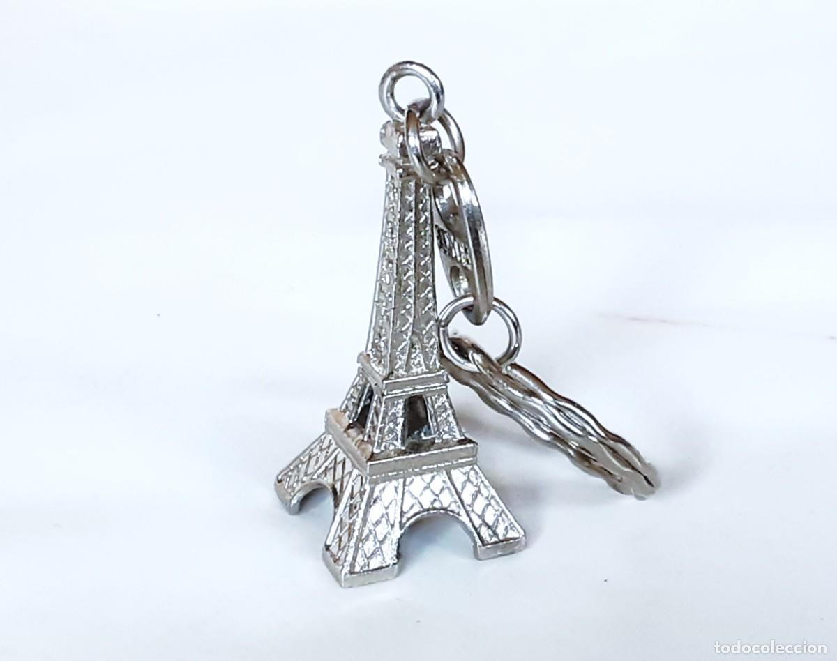 Coleccionismo de llaveros: LLAVERO TORRE EIFFEL RECUERDO DE PARIS - Foto 12