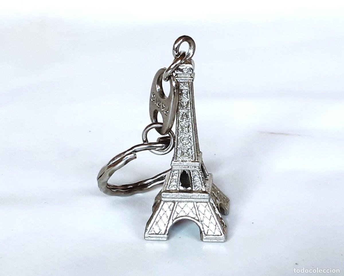 Coleccionismo de llaveros: LLAVERO TORRE EIFFEL RECUERDO DE PARIS - Foto 13