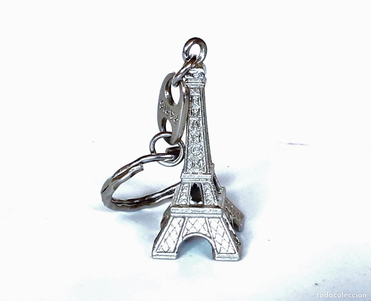 Coleccionismo de llaveros: LLAVERO TORRE EIFFEL RECUERDO DE PARIS - Foto 14