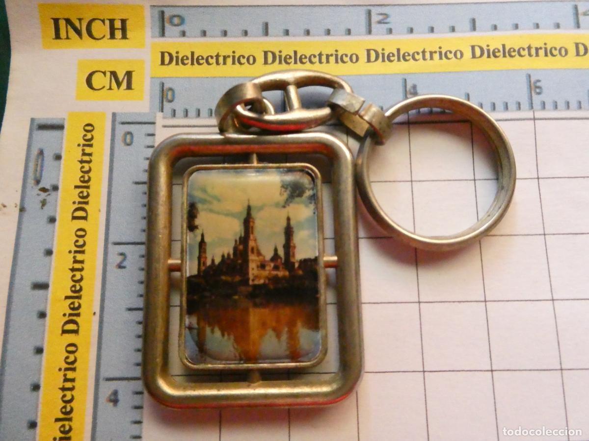 Coleccionismo de llaveros: LLAVERO DE TURISMO RELIGIOSO. TEMPLO DEL PILAR, VIRGEN . ZARAGOZA
