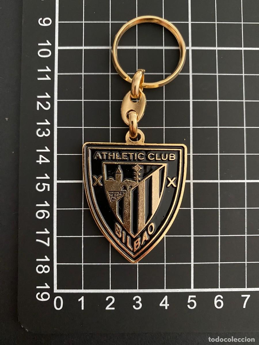 Collectionnisme de portes-cl&eacute;s: LLAVERO METALICO ESMALTADO ATHLETIC CLUB DE BILBAO NUEVO Y SIN USO