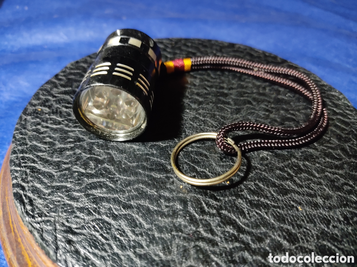 Coleccionismo de llaveros: Llavero linterna de aluminio de 6 led - Foto 1