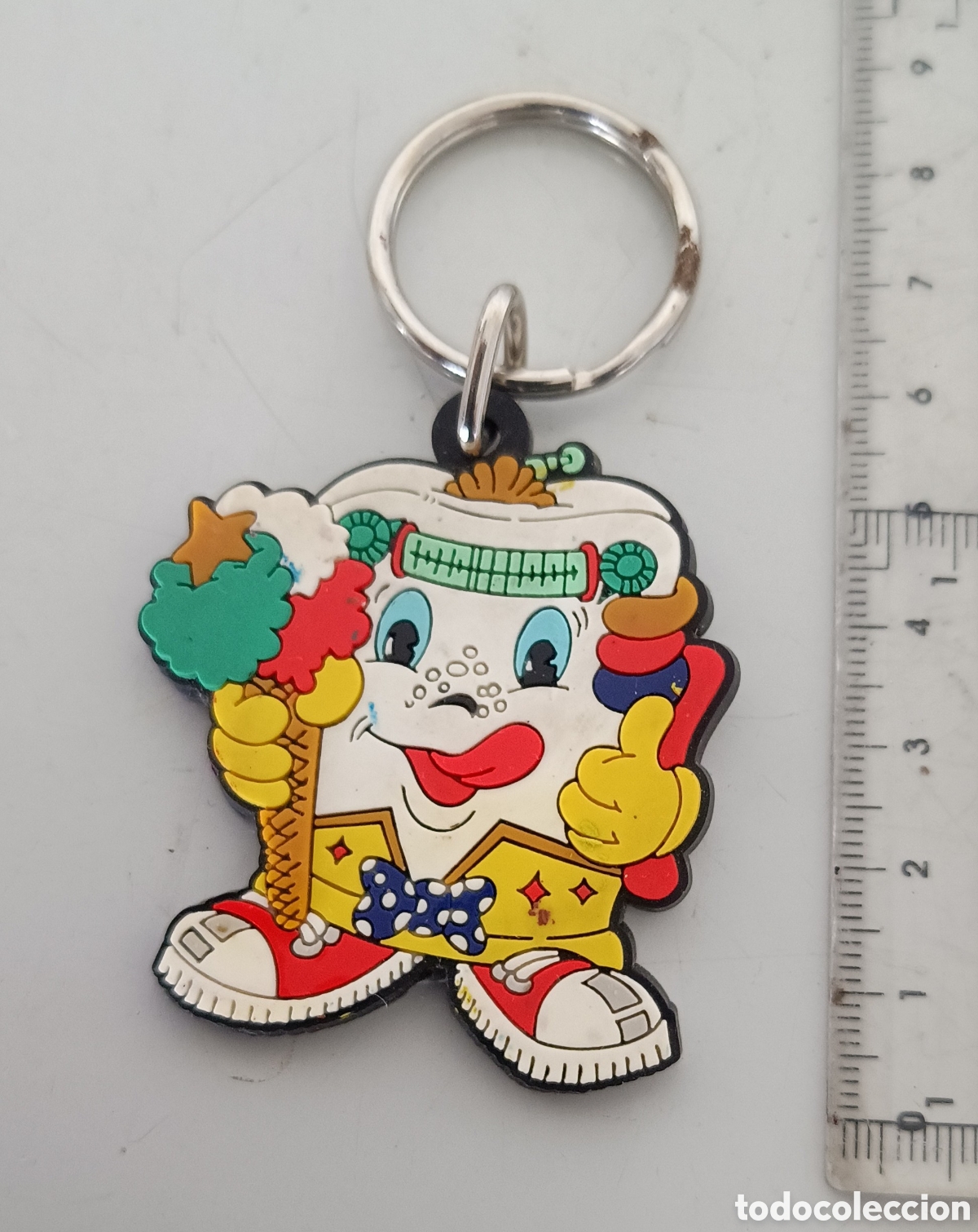 Coleccionismo de llaveros: Llavero mascota comercial vintage goma