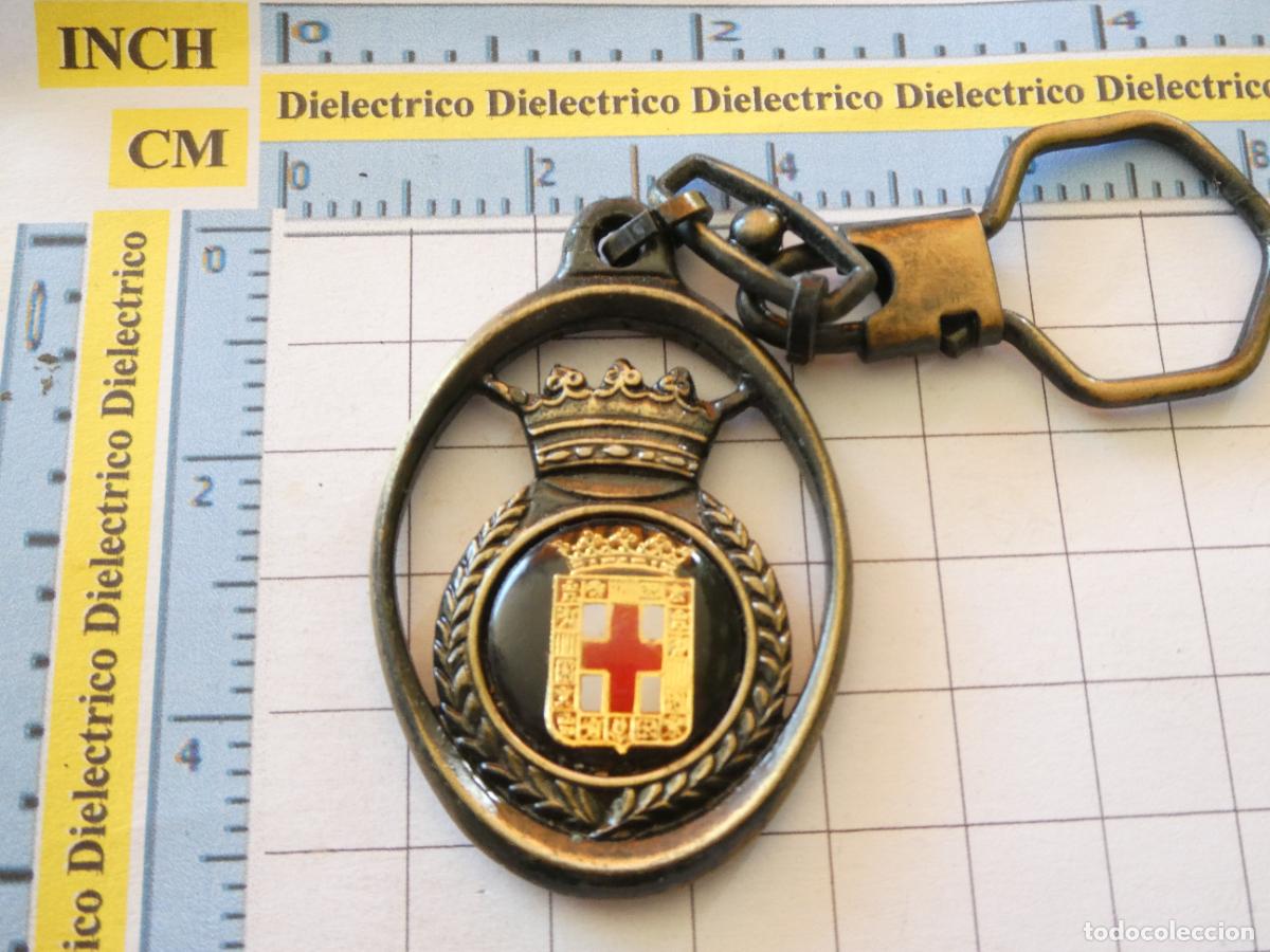 Sammlung von Schl&uuml;sselanh&auml;ngern: LLAVERO DE TURISMO HER&Aacute;LDICA. ESCUDO ALMER&Iacute;A. ANTIGUO MUESTRARIO FABRICANTE.