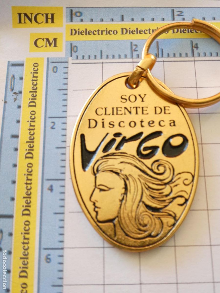 Coleccionismo de llaveros: LLAVERO DE DISCOTECAS PUBS NIGHT CLUBS. DISCOTECA VIRGO