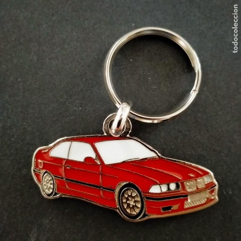 Coleccionismo de llaveros: Llavero BMW E36 rojo