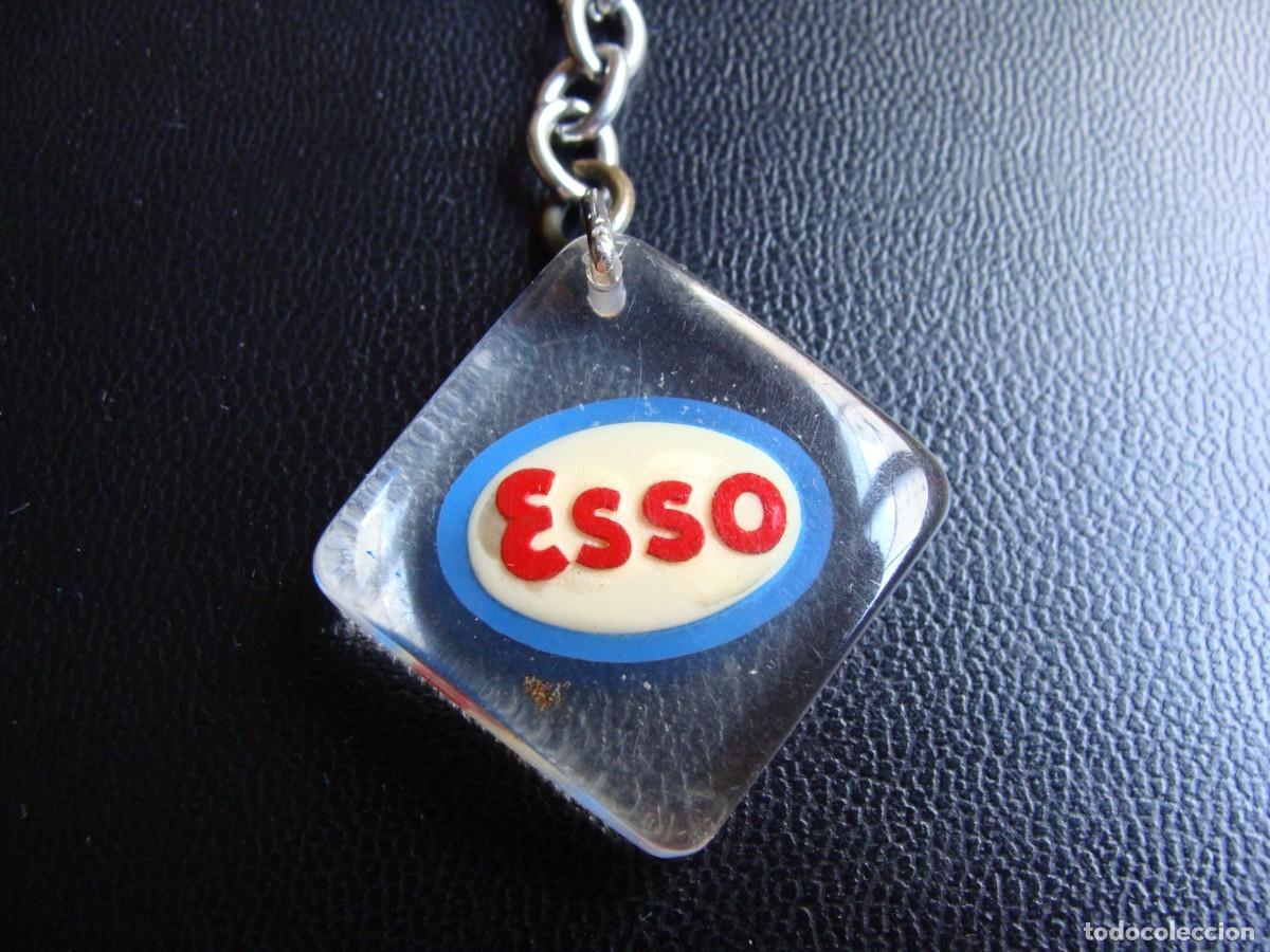 Collezionismo di Portachiavi: LLAVERO ANTIGUO DE COLECCION ESSO COMPA&Ntilde;IA EEUU STANDARD OIL A&Ntilde;OS 60