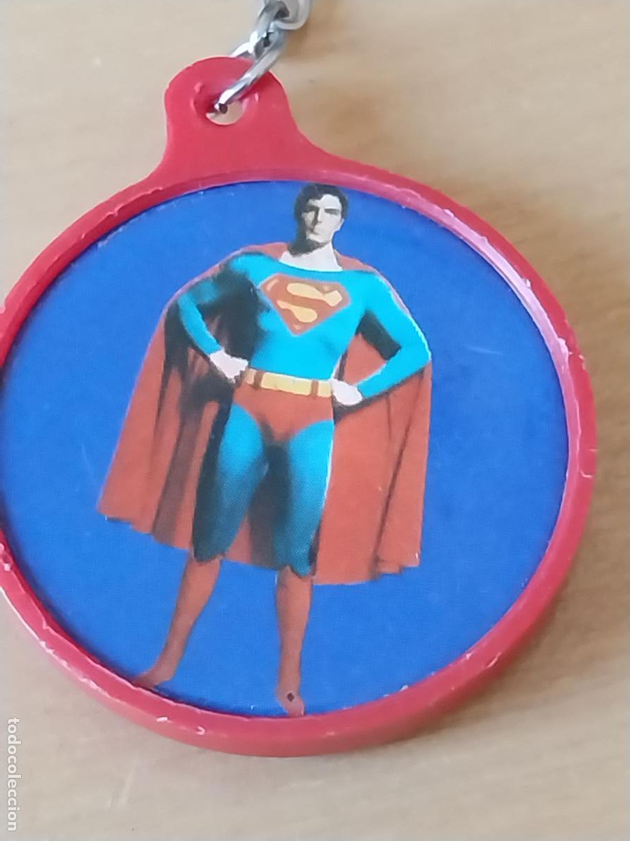 Coleccionismo de llaveros: SUPERMAN CAPA LLAVERO 1979 JOSMAN DC COMICS JOSAN PL&Aacute;STICO