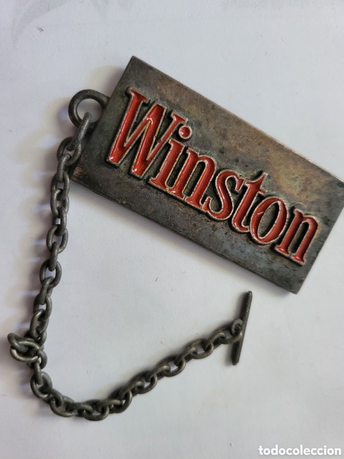 Coleccionismo de llaveros: Llavero Winston metalico