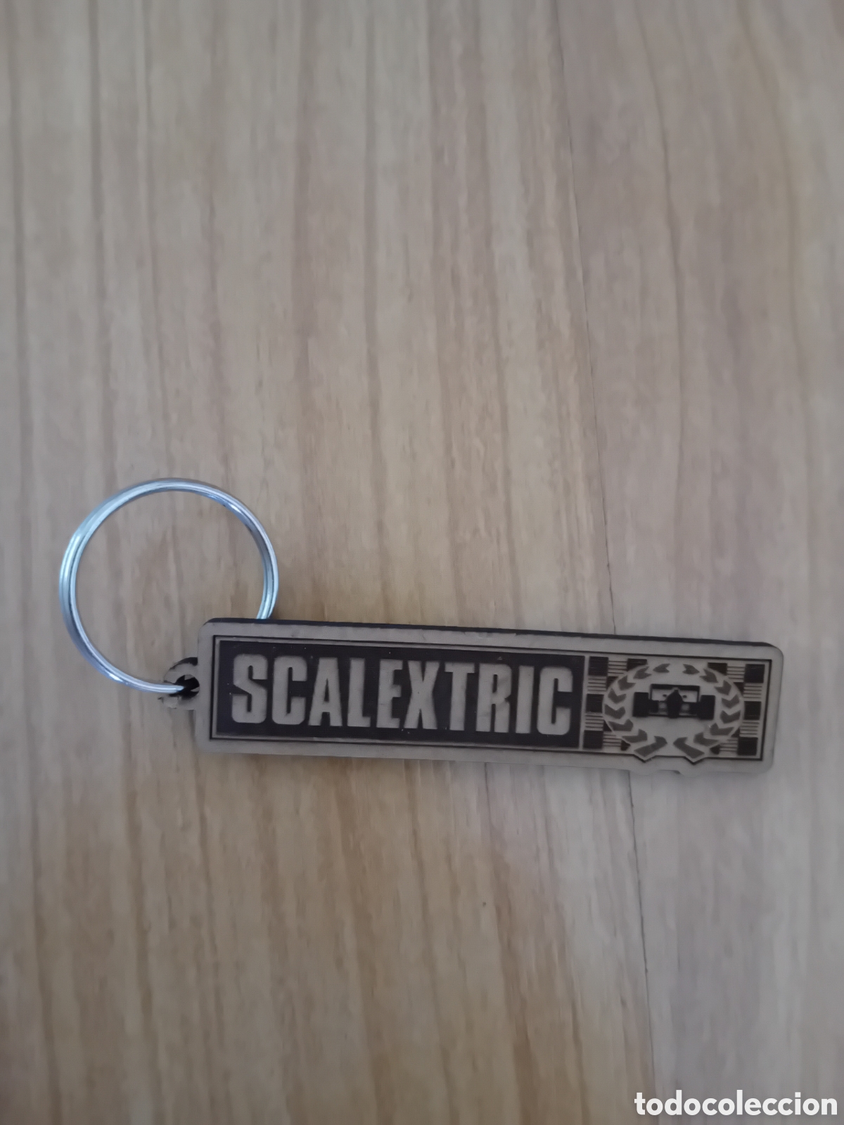 Colecionismo de porta-chaves: EXCLUSIVO LOTE 4 LLAVEROS SCALEXTRIC. HECHOS DE MADERA