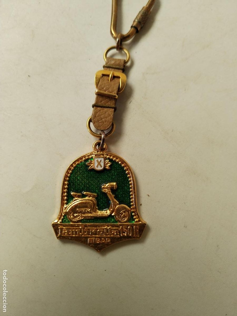 llavero moto lambreta 150, eibar - c129