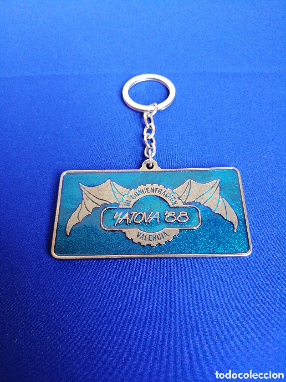 Collectionnisme de portes-cl&eacute;s: MOTOCLUB RUZAFA - III CONCENTRACI&Oacute;N YATOVA 88 VALENCIA DISCO PAT&Iacute;N CHACON LLAVERO GRANDE