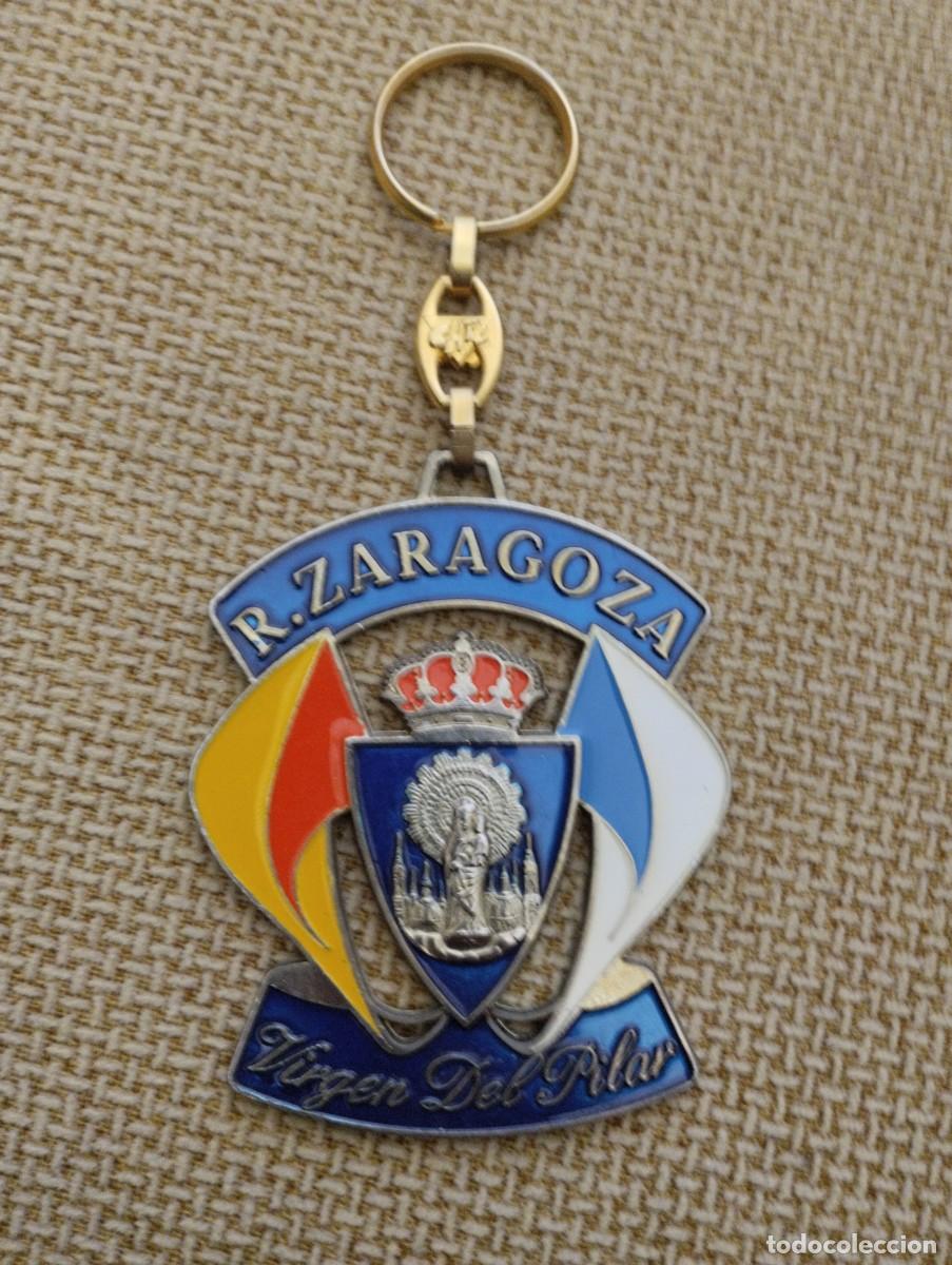 Coleccionismo de llaveros: Llavero antiguo Real Zaragoza - Foto 2