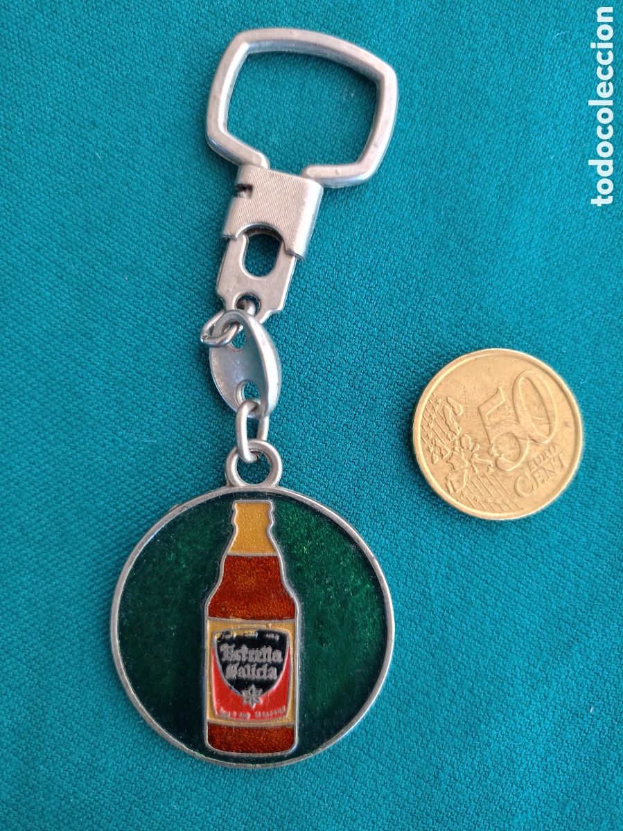 Coleccionismo de llaveros: LLAVERO CERVEZA ESTRELLA GALICIA