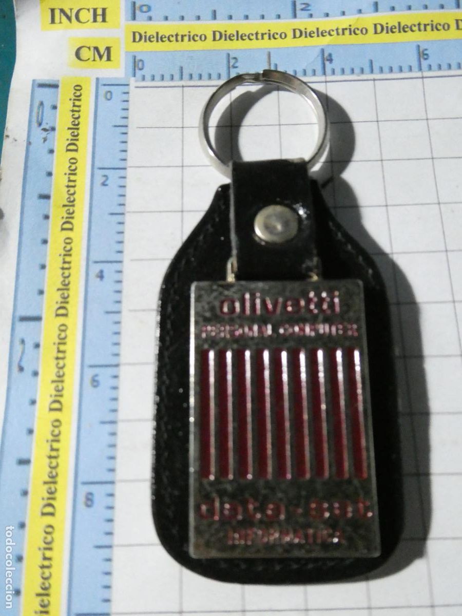 Coleccionismo de llaveros: LLAVERO DE INFORM&Aacute;TICA ORDENADORES. OLIVETTI DATA SER PERSONAL COMPUTER - Foto 2