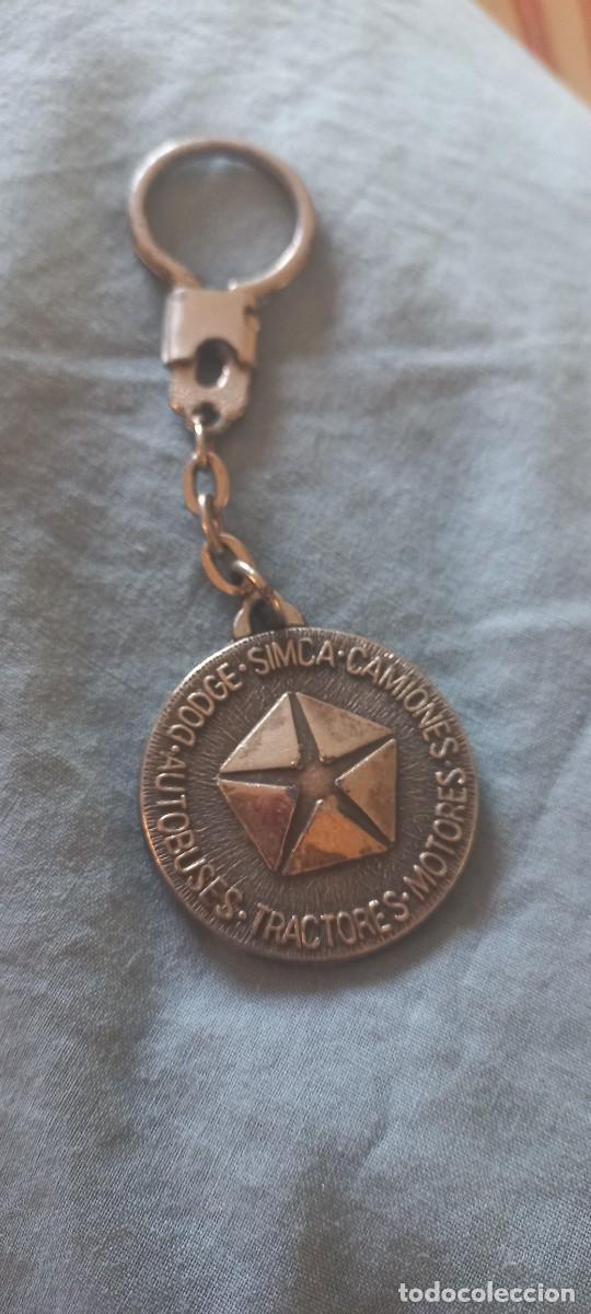 Coleccionismo de llaveros: LLAVERO MOSA. CONCESIONARIO DE CHRYSLER ESPA&Ntilde;A. DODGE, SIMCA, CAMIONES AUTOBUSES TRACTORES. MALAGA