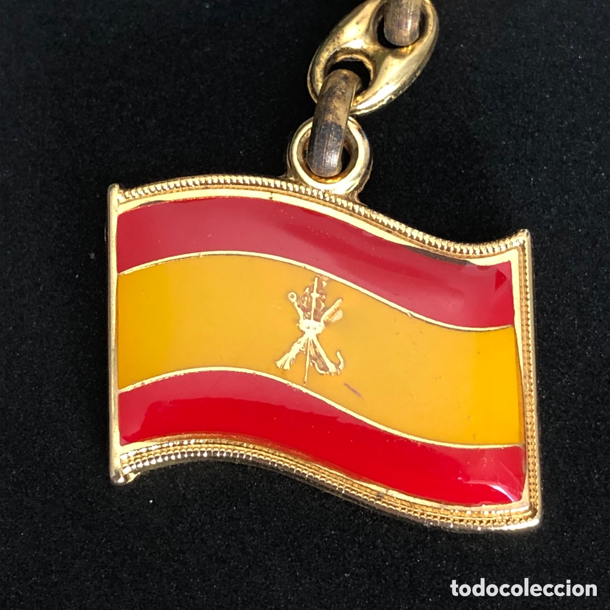 Collectionnisme de portes-cl&eacute;s: Llavero Legion bandera de Espa&ntilde;a
