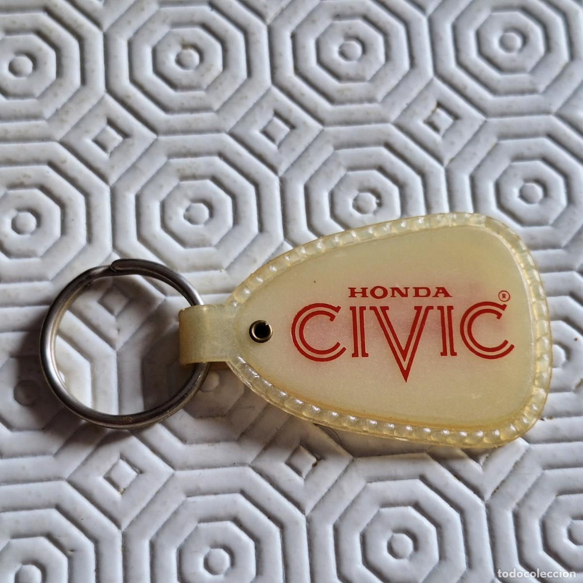 Coleccionismo de llaveros: Llavero promocional Honda Civic - A&ntilde;os 70 - Concesionario Autorama - Guatemala
