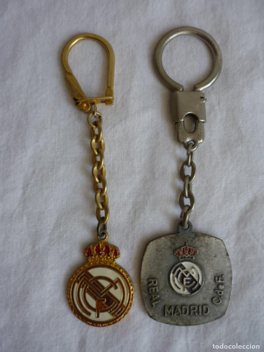 Coleccionismo de llaveros: 2 antiguos llaveros del Real Madrid - Foto 2