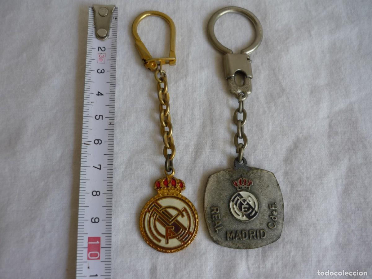 Coleccionismo de llaveros: 2 antiguos llaveros del Real Madrid - Foto 3