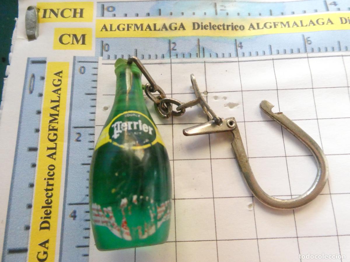Collezionismo di Portachiavi: LLAVERO DE BEBIDAS. BOTELLA PERRIER AGUA. MINIATURAS FIGURITAS