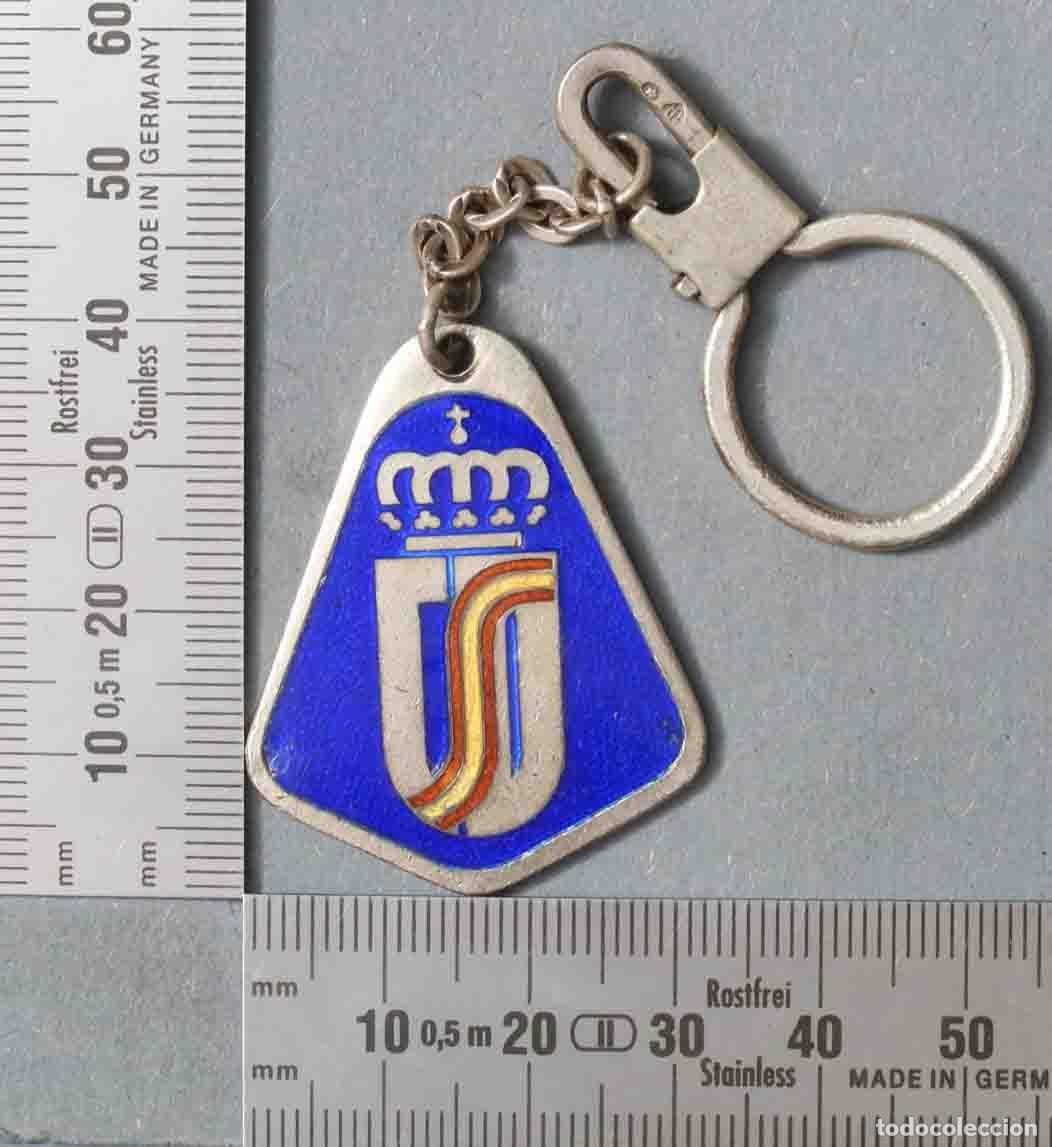 Colecionismo de porta-chaves: LLAVERO. CONSEJO SUPERIOR DE DEPORTES. PLATA. ESMALTE