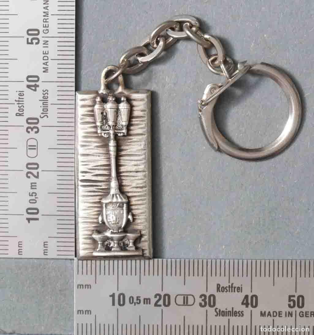 Colecionismo de porta-chaves: LLAVERO. ESPANYOL FUTBOL. PLATA