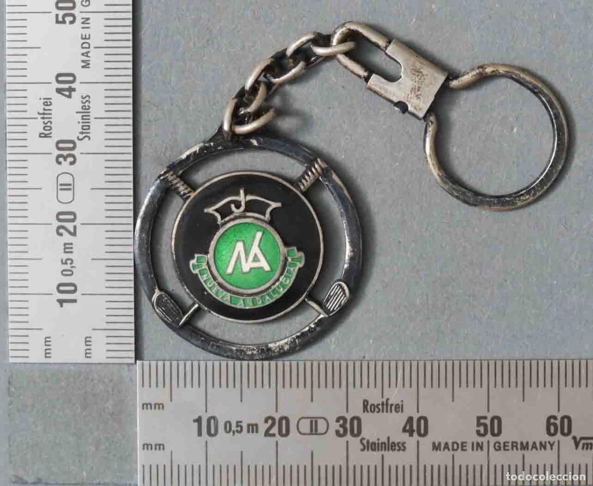 Colecionismo de porta-chaves: LLAVERO. NUEVA ANDALUCIA. PLATA Y ESMALTE. GOLF